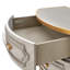 St. Charles 2-Drawer Nightstand - Dove Gray