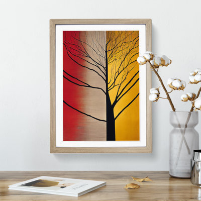 Abstract Tree No.3 - Single Picture Frame Print