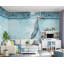 Murale de baleine mer paysage Arriaga-797654029
