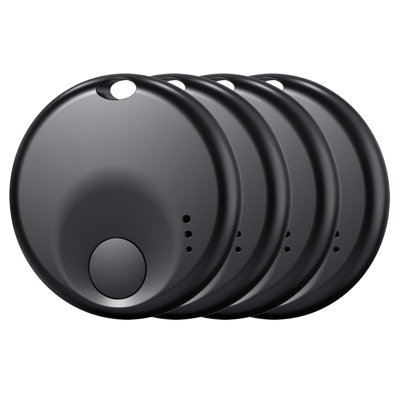 4 Pack Air Tag Premium Tracker Tags Smart Tag - Bluetooth Tracker, Keys Finder And Item Locator For Keys, Bags And More
