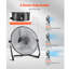  Ventilateur de plancher 3 vitesses-111031459