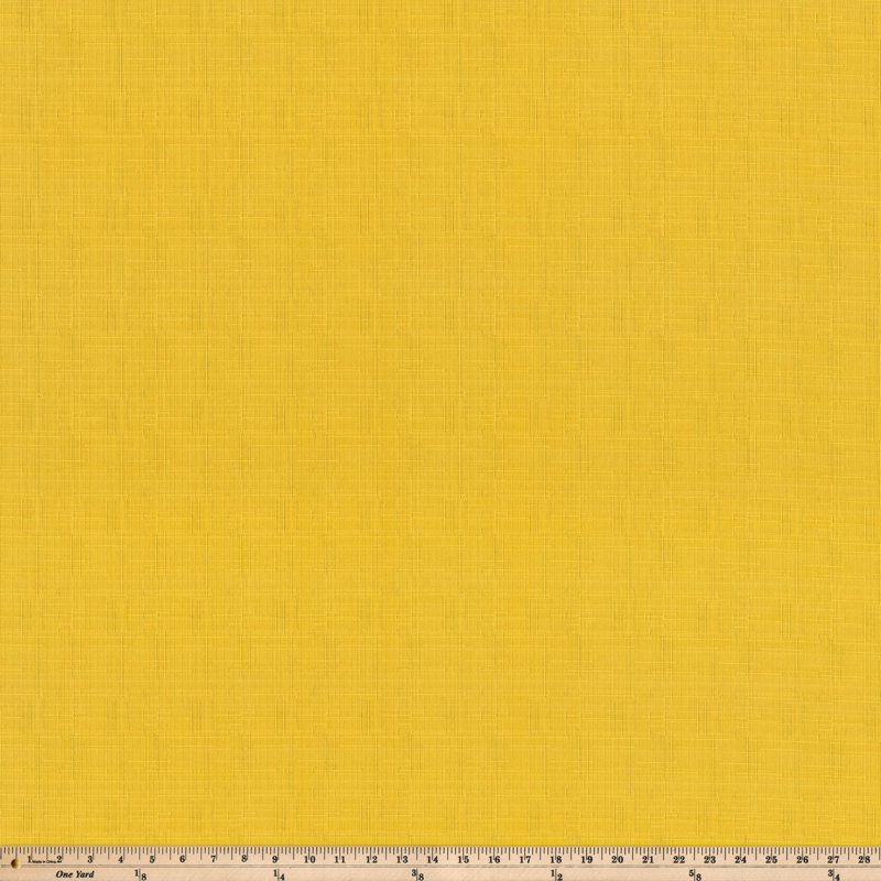 Amarina Outdoor 5'' Dining Chair Cushion, Yellow