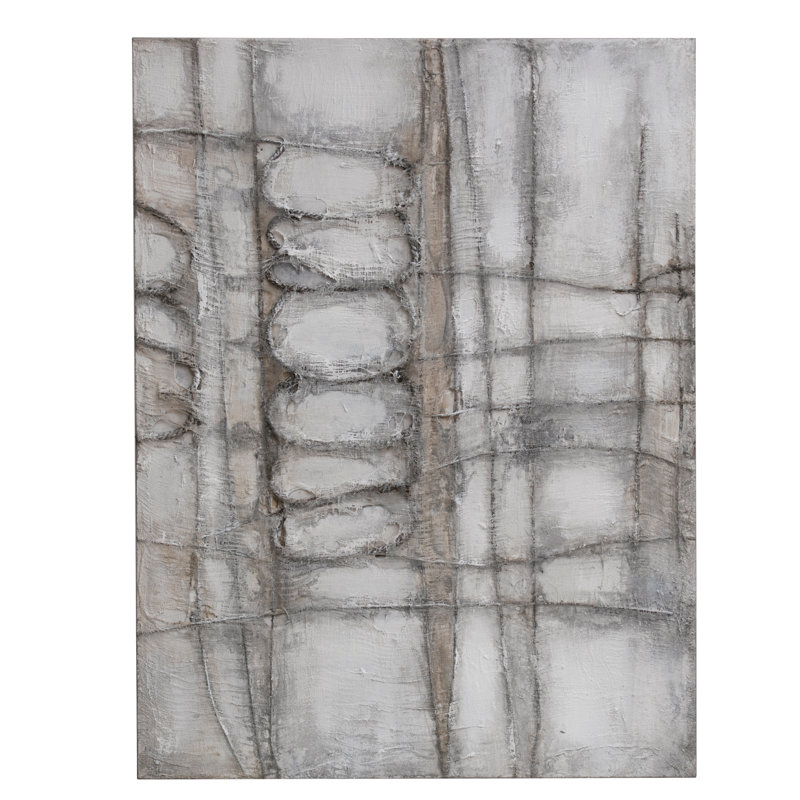 Abstract - Wrapped Canvas Painting