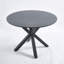 Ensemble de salle à manger 5 pièces, pieds de table en métal, table de salle à manger à piédestal, table basse de table de bout pour la salle à manger