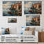Beige, Italie, Cinque Terre I sur bois-318276039