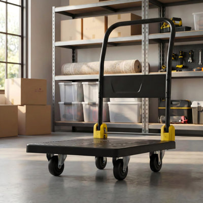 Heavy-Duty Foldable Platform Truck