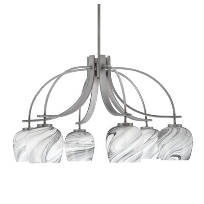 Lustre encastré avec lumière onyx Cavella