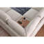 Canapé modulaire moderne en chenille de 141,5 po Celine-713986069