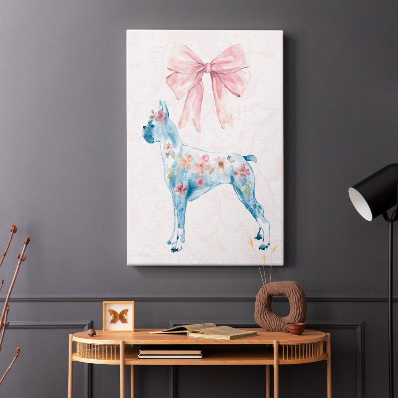Sassy Lassie - Cavas enveloppés de galerie, H 48 po x l 32 po