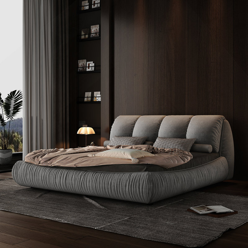 Grey Queen Bed