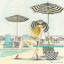 Luxe de la série retreat : piscine, reproduction d’art sur toile tendue-19743505-74756900-74756899