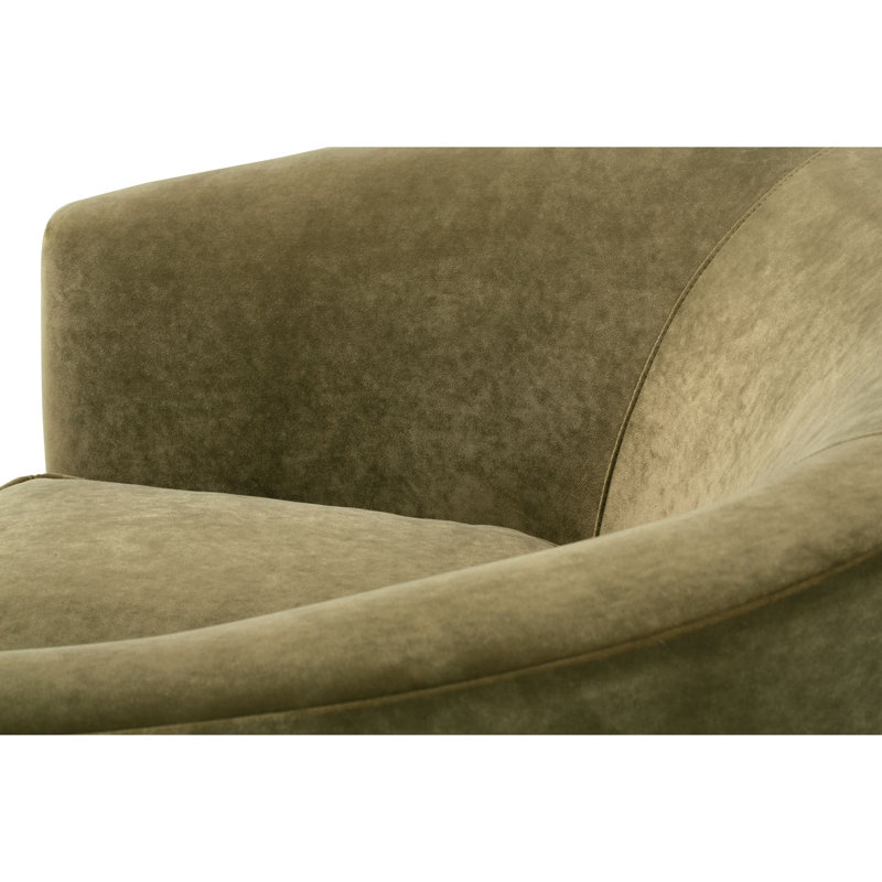 Baldwin Swivel Chair, Olive Velvet (13295-13)
