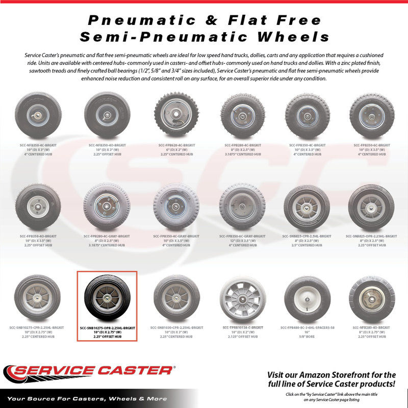 Flat Free Casters