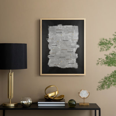 Bits & Bytes I Framed Print - Solid Wood