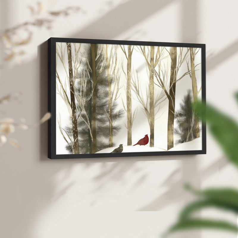 Chirstmas Art-CXLII -Framed Print - Restickable, H 11 po x l 14 po, Noir, noir, noir, noir