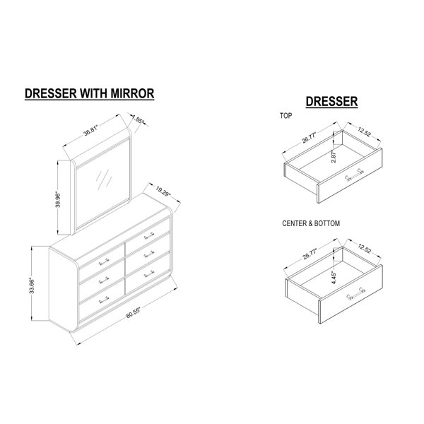 Dimensions du produit