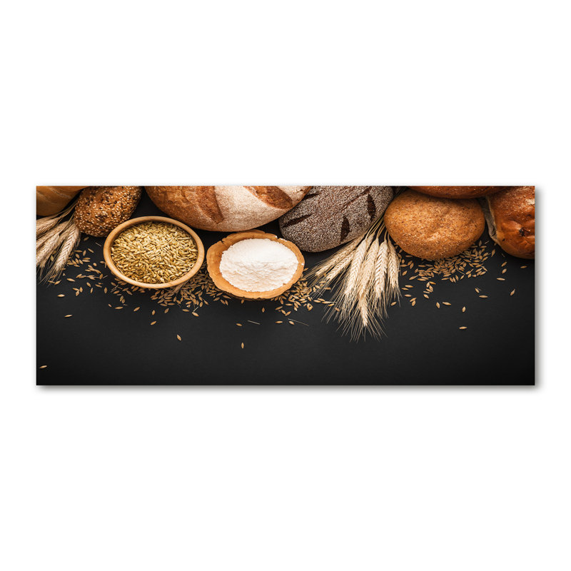 Bread And Wheat - Wrapped Canvas Print