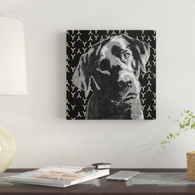 «Lab», reproduction d'impression sur toile, H 12 po x l 12 po x P 0,75 po, Pas de tapis, Toile tendue