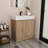 Kyele 29.53'' Single Bathroom Vanity with Resin Top