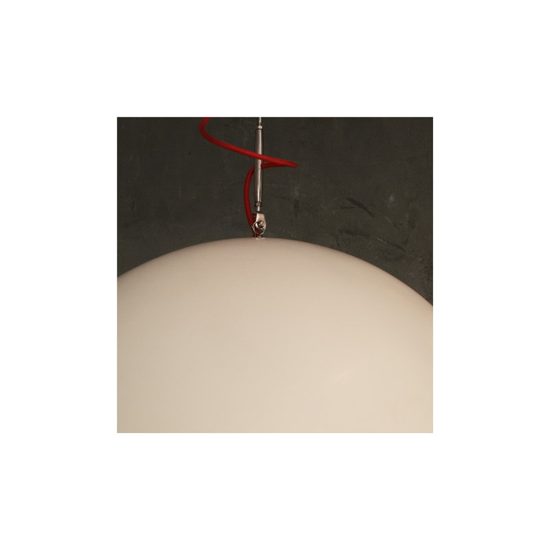 1 - Light Chrome Dome Pendant, 70cm x 70cm