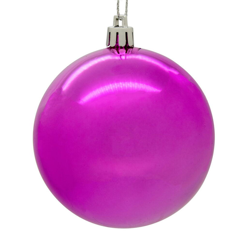 Geissie 4'' Solid Ball Ornament
