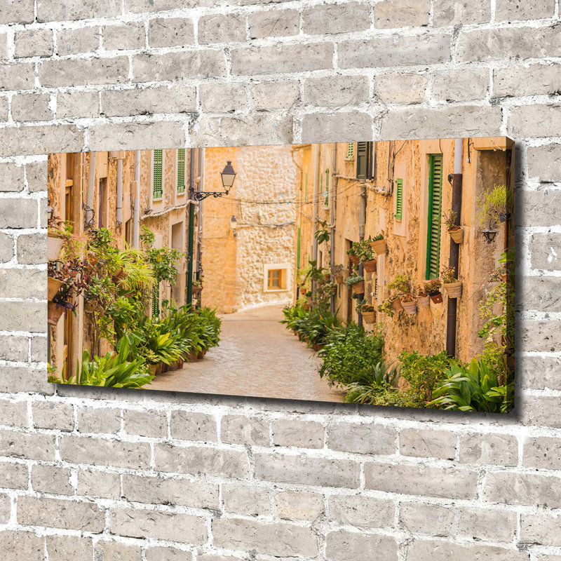 Historic Streets - Wrapped Canvas Print