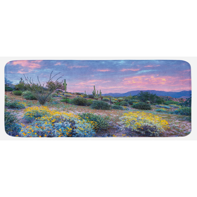 Tapis de cuisine cactus