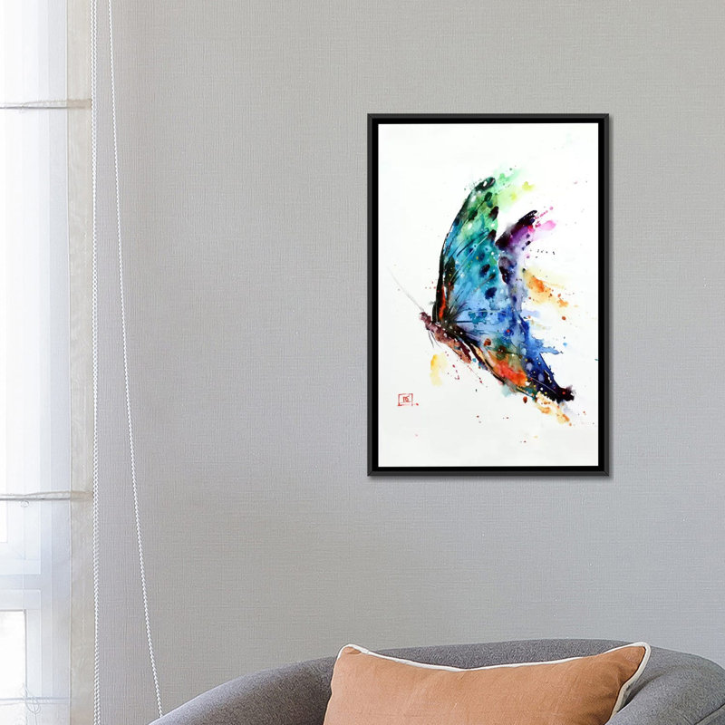 « woodsburgh », peinture sur toile, H 26 po x l 18 po x P 1,5 po, Toile encadrée noire, Pas de tapis