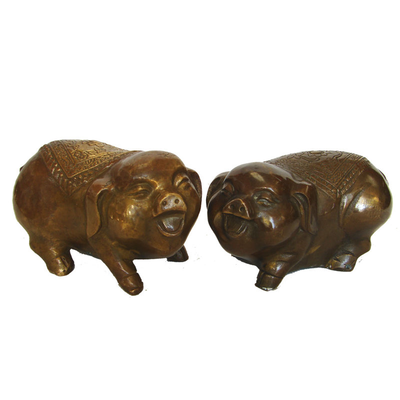 Ensemble de 2 figurines Big Pig