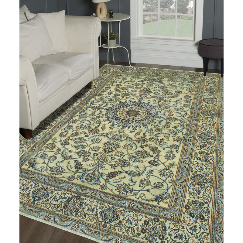 Iavor One-of-a-Kind 7'8" X 11' 2022 Wool Area Rug Ivory