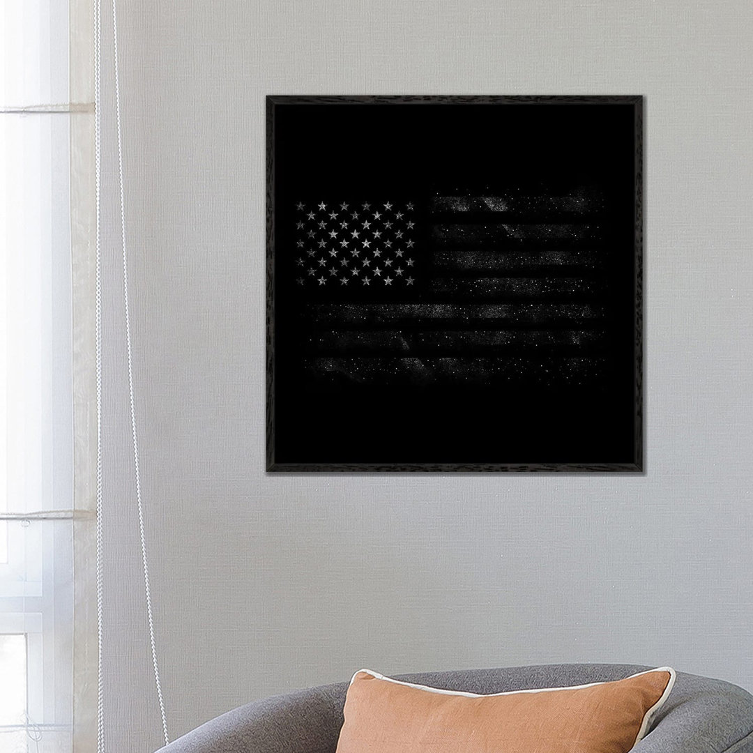 Amerikanische Flagge von Tobias Fonseca - Galerie-verpackte Leinwand Giclée auf Leinwand