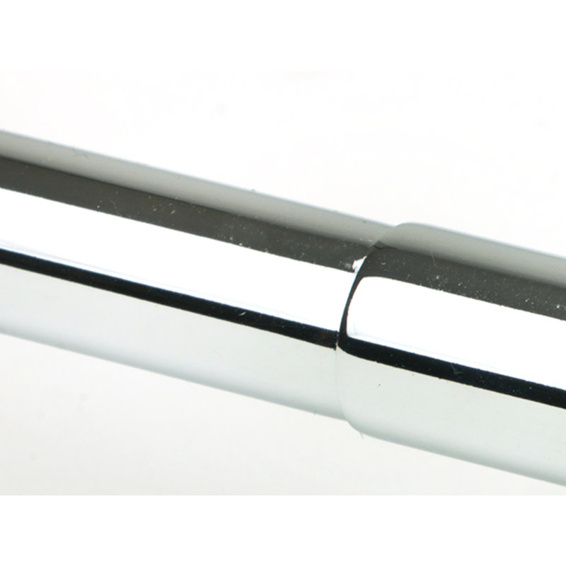 Bar Handle, 9.6 cm, Polished Chrome