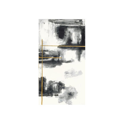 Gold Line I Painting by Sara Brown