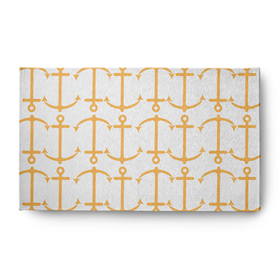 Tornblom Chenille Geometric Indoor / Outdoor Rug