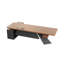 Bureau de direction en L 94,49 po en bois massif-2068013905