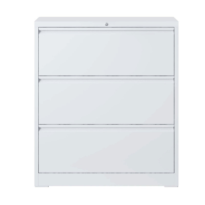 Commode d'appoint Mattaya, Blanc