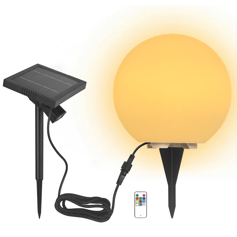 Westinghouse Outdoor solar garden lights, remote-controlled, wireless, color changing 