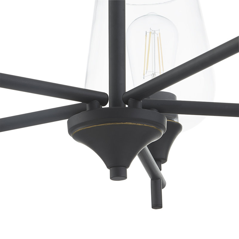 Meredith Chandelier, Bronze