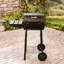 Charbroil American Gourmet 18” Compact Charcoal Grill with Side Shelf