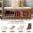 4-in-1 Entryway Storage Bench – Upholstered Flip-Top Bench with Shoe Rack, Hidden Cat Bed & Interior Storage, Wooden Mudroom Bench for Hallway Organization