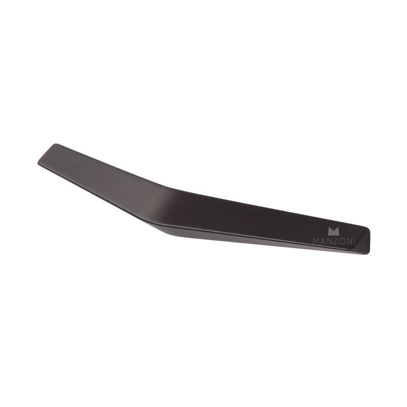 Poignée arche 6 5/16 po Boomerang, Noir mat