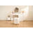 Juriana Metal Accent Stool Swivel Vanity Ottoman-1959941770