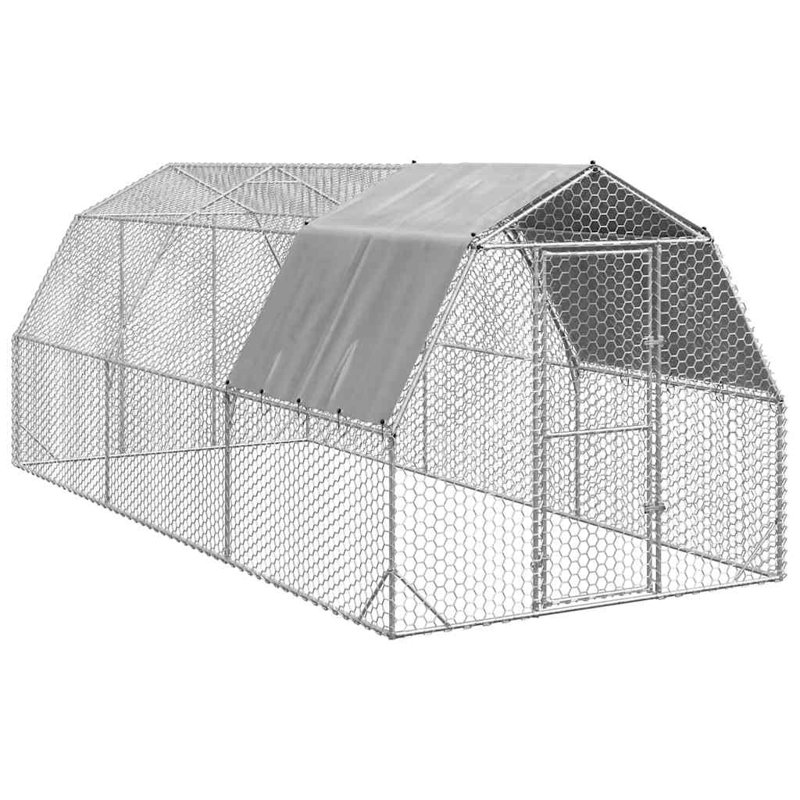 Georgino Chicken Run, 225cm H x 600cm W x 250cm D