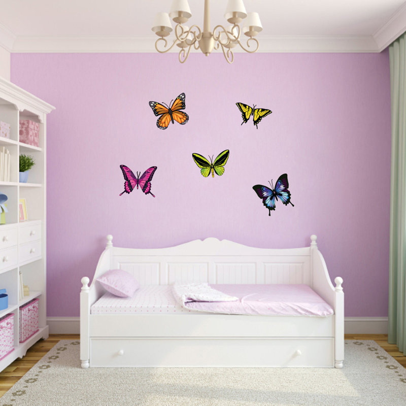 Insects Non-Wall Damaging Wall Decal, Large