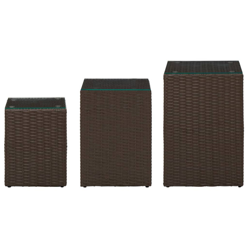 Braynard 3 Piece Coffee Table Set