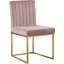 Chaise d'appoint rembourrée en velours Amberdawn-1602561298-1602561294