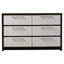 Commode double l 6,75 po Haoyu