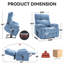Fauteuil inclinable Power Lift-203502883