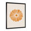 Art mural abstrait sur toile, impression de soleil minimaliste - soleil rayonnant orange minimal I-59541361-59541363