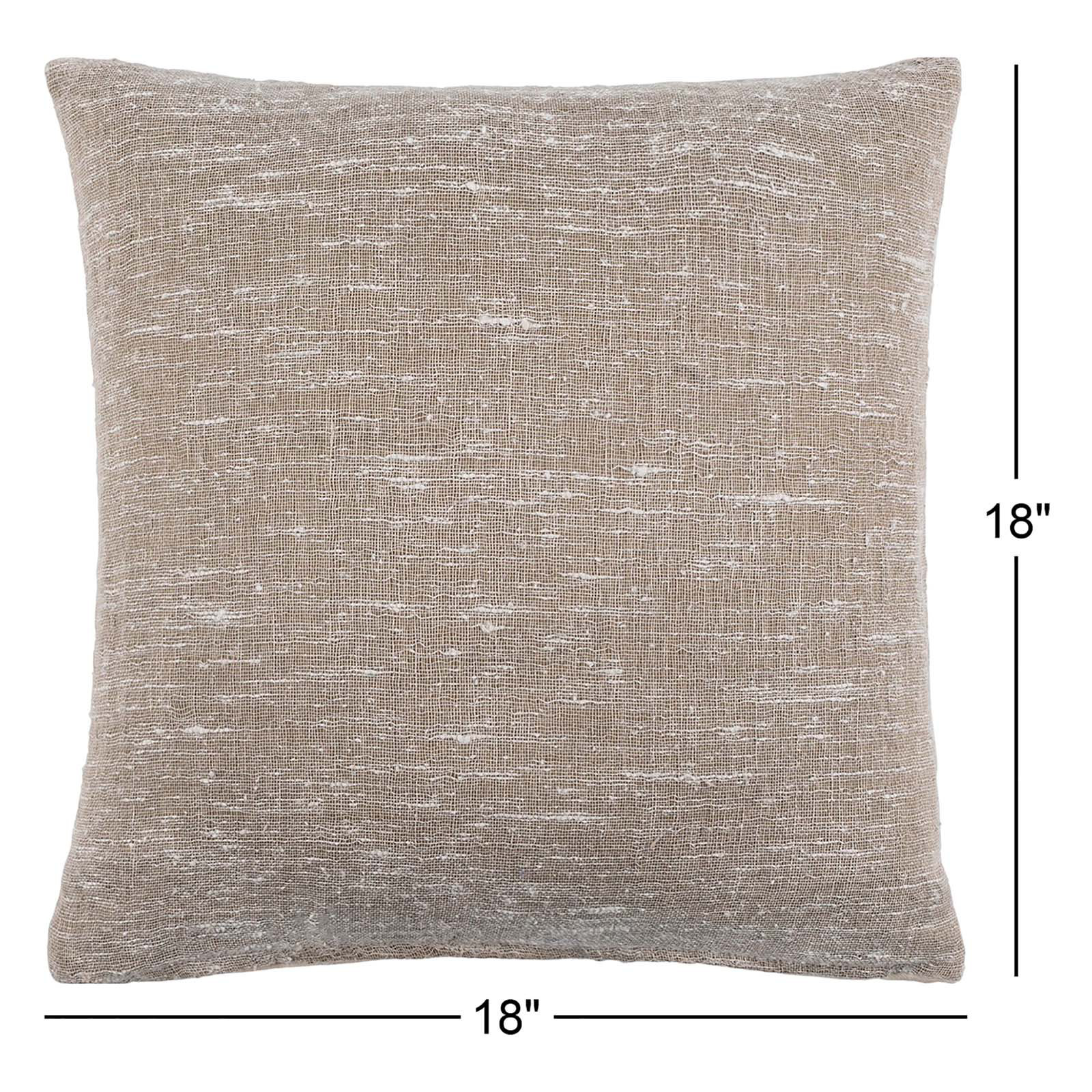Kevin Throw Pillow, 18" H x 18" W, No Fill